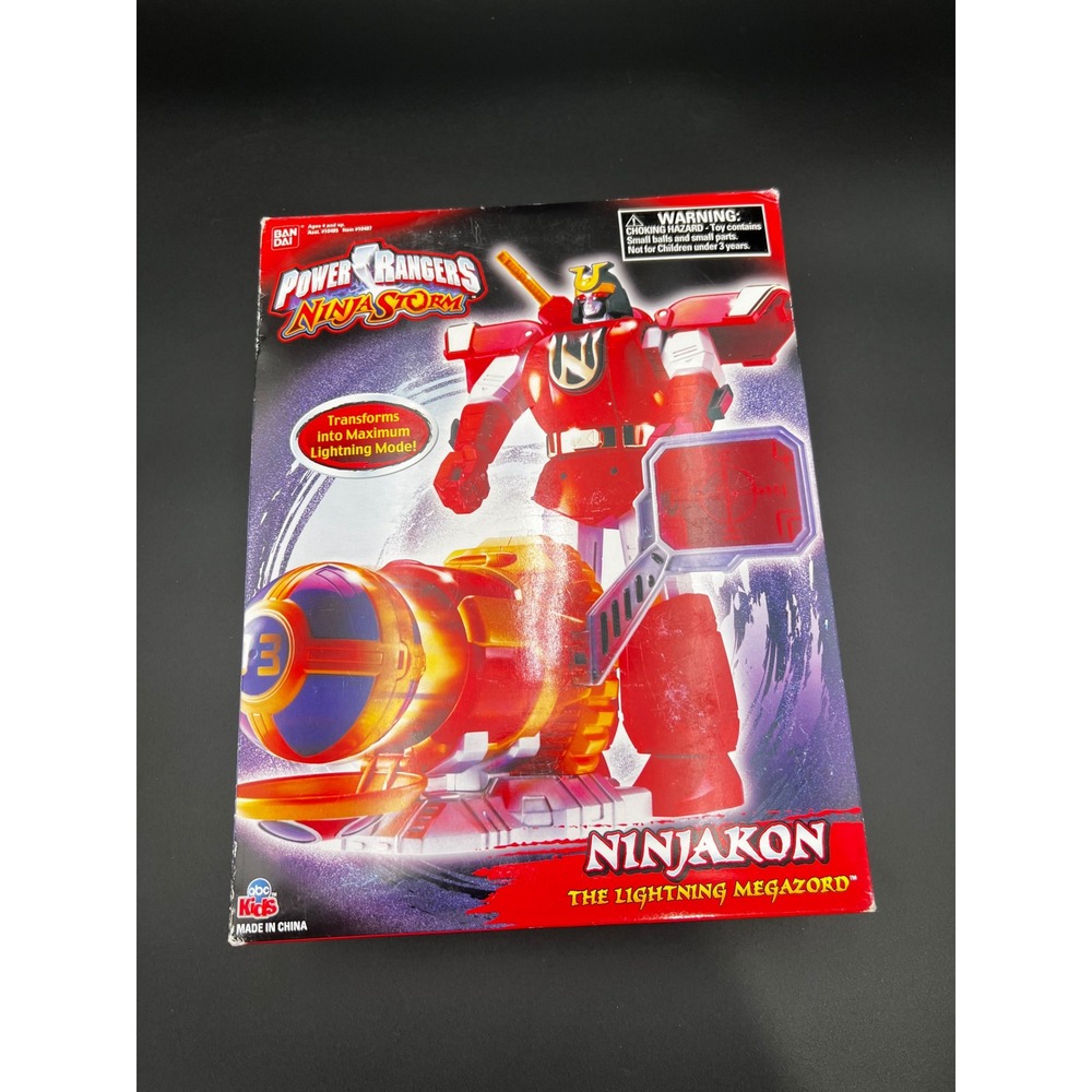 Bandai Power Rangers Ninja Storm Ninjakon The Lightning Megazord 10487 Boxed